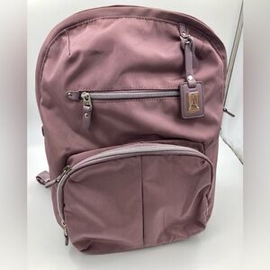 Travelpro Maxlite LaptopTravel Backpack Lilac Purple Mauve rose Carry On Bookbag